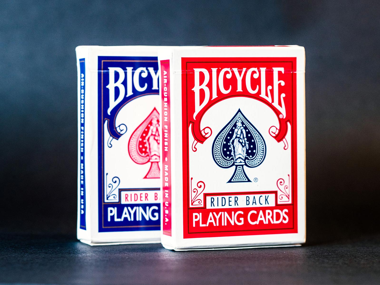 bicycle cards air cushion finish