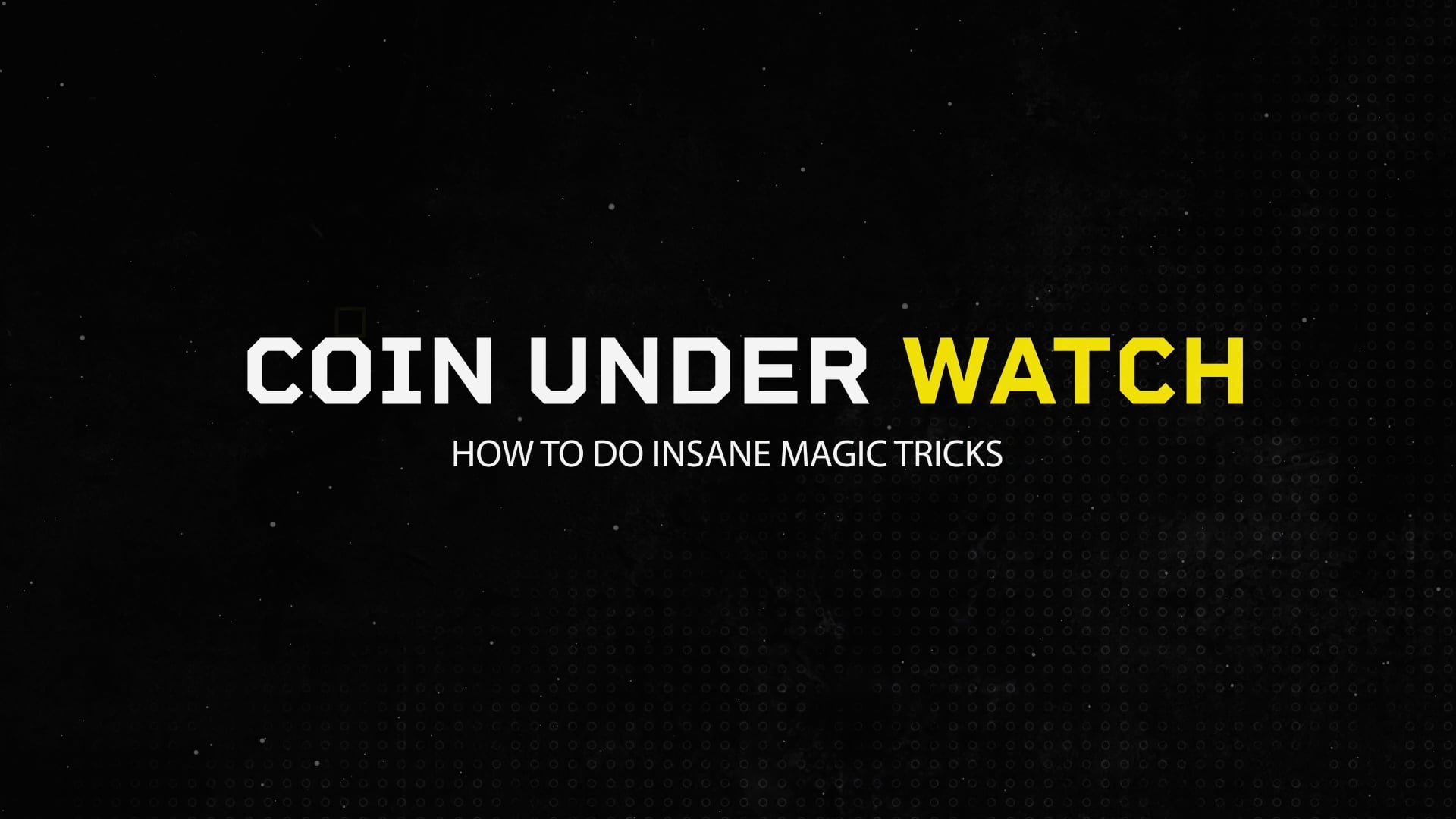 Coin Under Watch