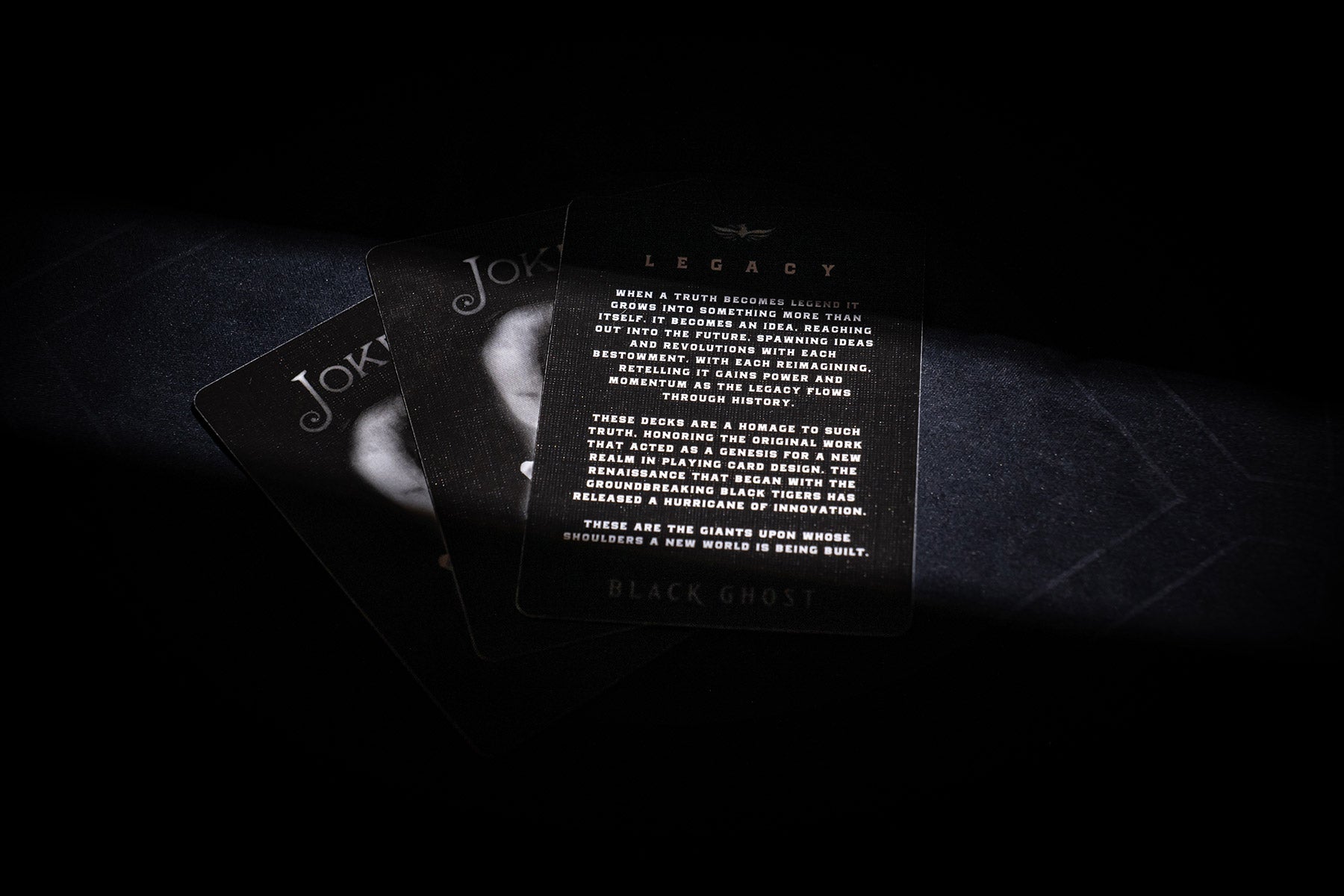 Black Ghost Legacy V2 by USPCC Standard | Ellusionist