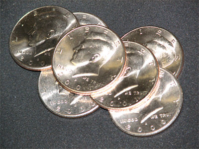 50 Cent Pieces (US Coins)