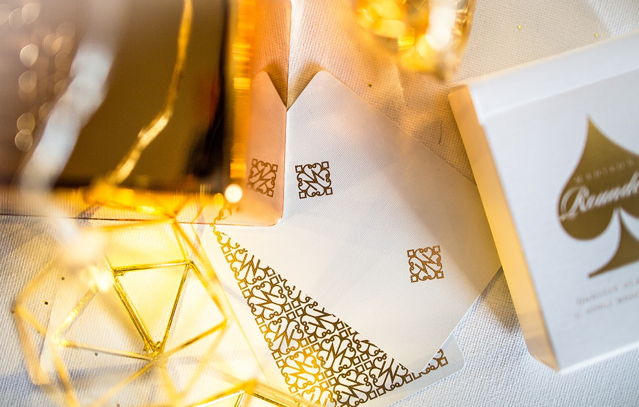 Gold Madison Rounders by USPCC Standard | Ellusionist