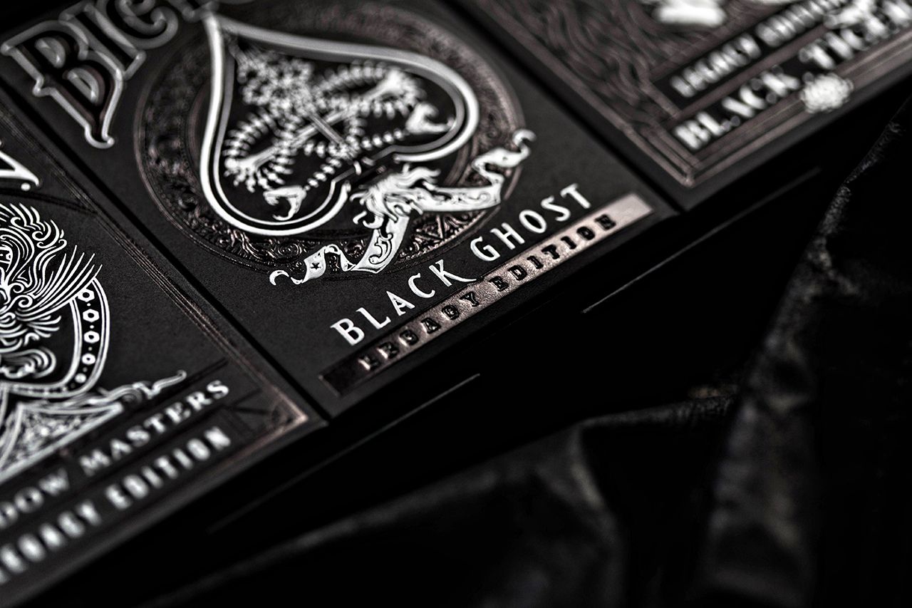 Black Ghost Legacy V2 by USPCC Standard | Ellusionist