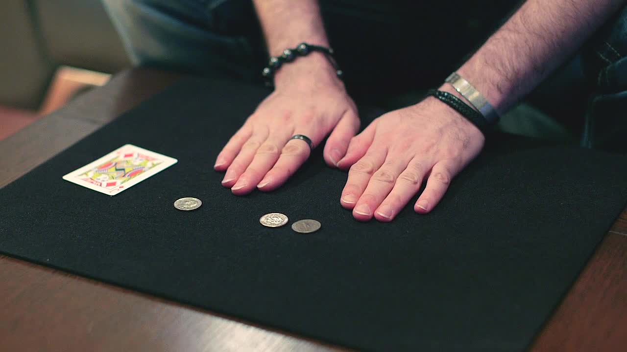 NEO Coin Table Matrix by Justin Miller | Ellusionist