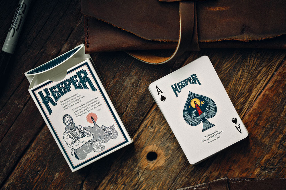 Blue Keepers by USPCC Crushed | Ellusionist