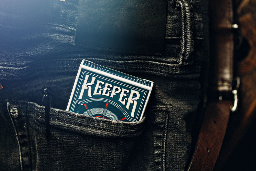 Blue Keepers by USPCC Crushed | Ellusionist