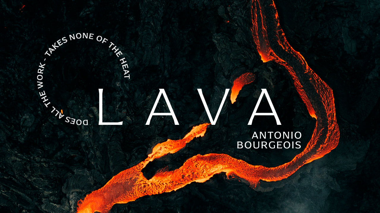 Lava: Coin Through Card Gaff by Antonio Bourgeois | Ellusionist