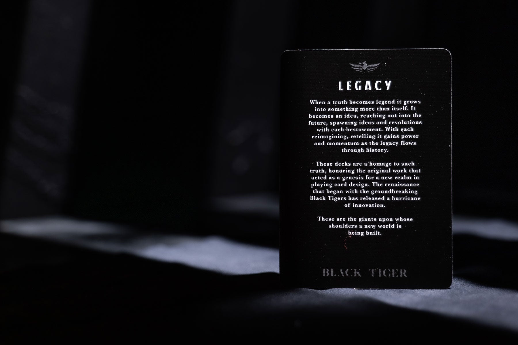 Black Tiger Legacy V2 by USPCC Standard | Ellusionist