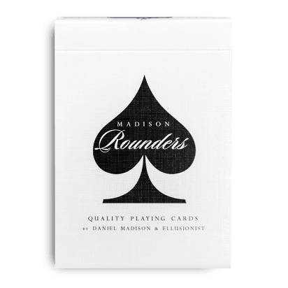 Rounders Playing Cards by Daniel Madison - Black