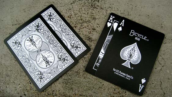 Bicycle Black Tiger Deck by USPCC Standard | Ellusionist