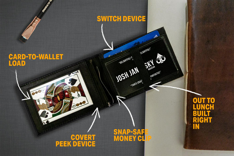 Hermes Wallet by Josh Janousky. Magic Wallet Device. Ellusionist Magic Tricks Store.