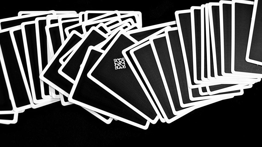 Rounders Playing Cards by Daniel Madison - Black