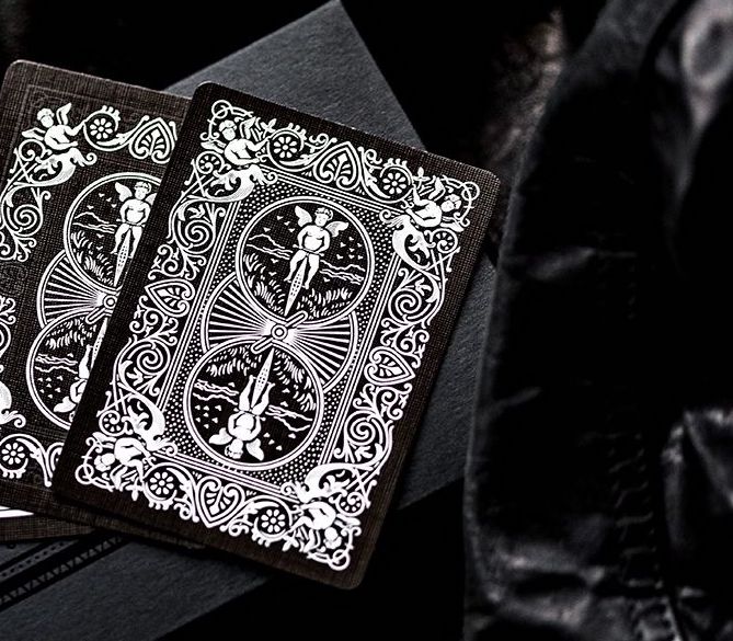 Black Ghost Legacy V2 by USPCC Standard | Ellusionist