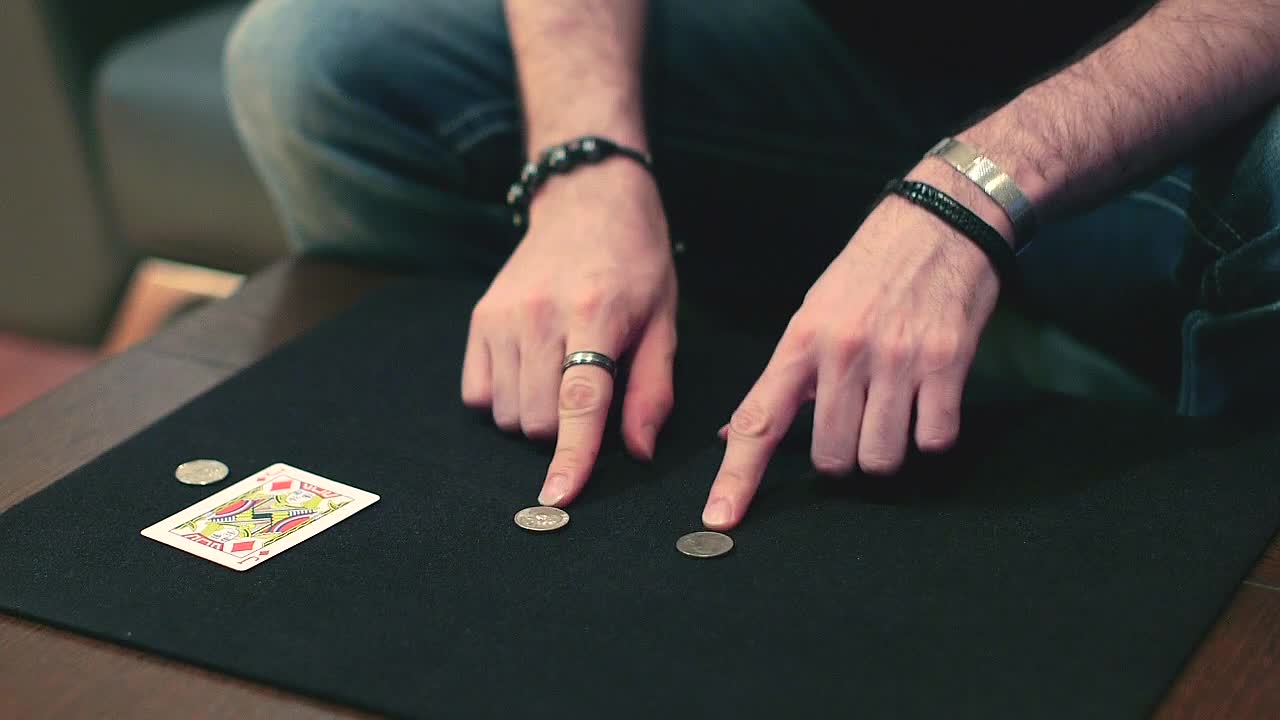 NEO Coin Table Matrix by Justin Miller | Ellusionist