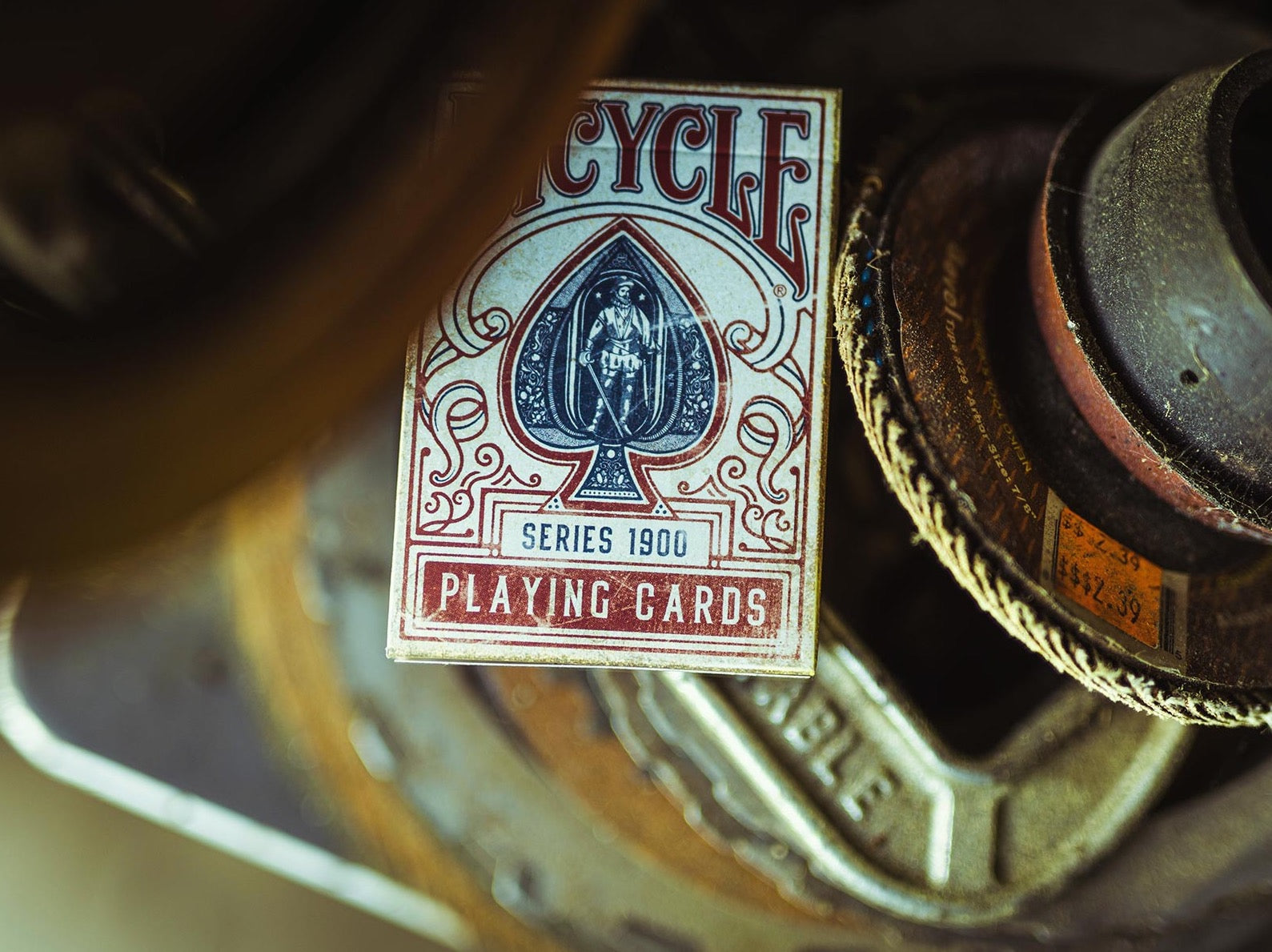 Bicycle 1900 - Red by Ellusionist | Ellusionist