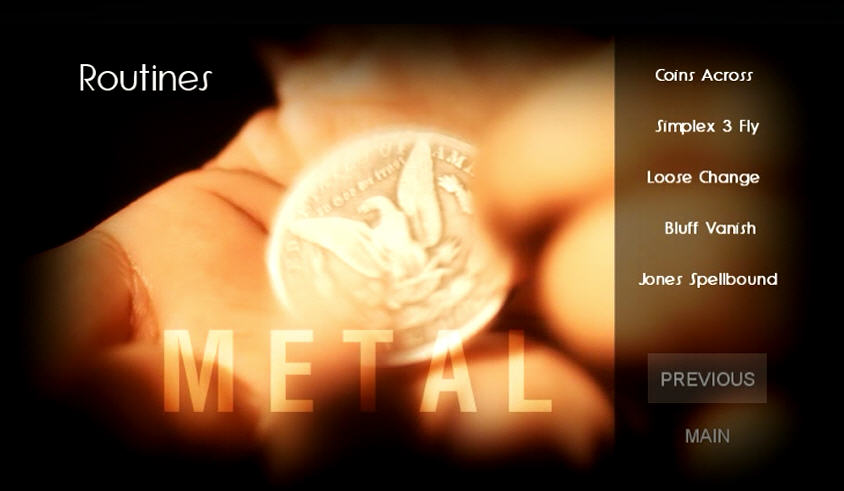 Metal: High-Impact Coin Magic by Eric Jones | Ellusionist