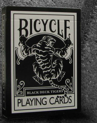 Bicycle Black Tiger Deck