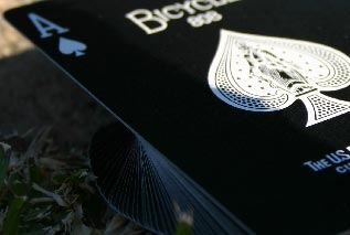 Bicycle Black Tiger Deck by USPCC Standard | Ellusionist